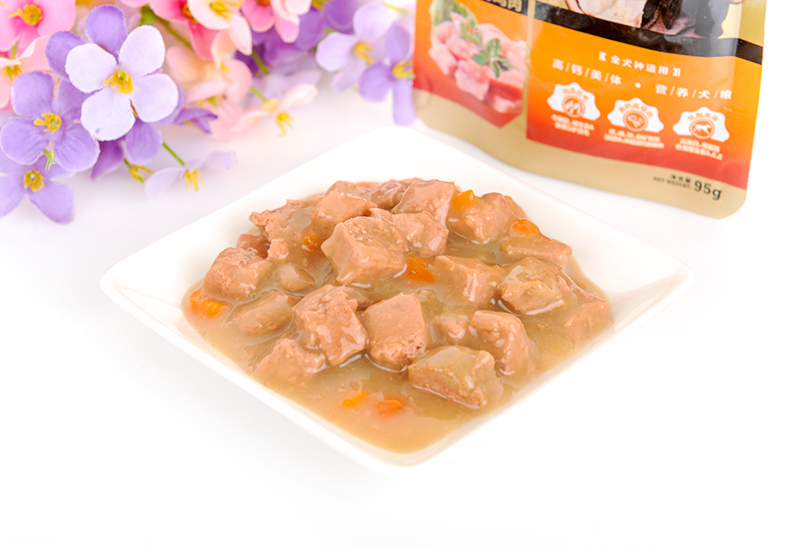 Mai Fudi thịt chó gói súp gà hương vị chó snack chó đóng hộp tươi gói thực phẩm ướt gói 12 gói 28 nhân dân tệ - Đồ ăn vặt cho chó thức ăn chó ganador