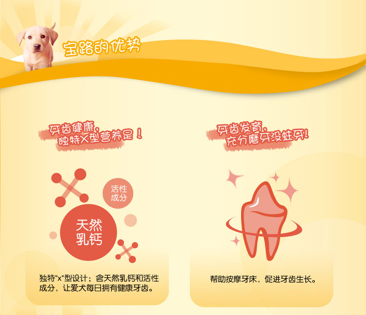 Baolu Pupgie Canxi Sữa Stick 60g Dog Snacks Teddy Molar Stick Clean Răng Bison Phần thưởng Đồ ăn nhẹ cho thú cưng đồ ăn vặt cho chó poodle