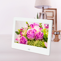 New 7-inch electronic photo-frame album straight-plug high-definition multifunction digital gift advertising machine wall-mounted photo music