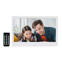 12 Inch Digital Photo Frame High-definition LED Screen Electronic Album Desk Calendar Video Music Manufacturer Direct
