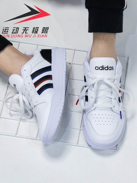 ເກີບຜູ້ຊາຍ Adidas NEO 2021 ລະດູຫນາວ retro ກິລາທີ່ມີນ້ໍາຫນັກເບົາບາງໆ breathable sneakers ເກີບບ້ວງ FY6075