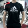 Mùa xuân 2019 mới lợn nam Adidas ngắn tay có thể nhận ra áo phông thể thao và giải trí EA2109 2108 - Áo phông thể thao áo tanktop