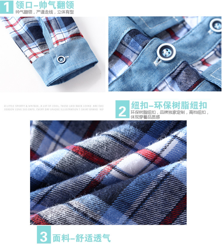 Chemise garcon à manche longue - Ref 2076396 Image 21