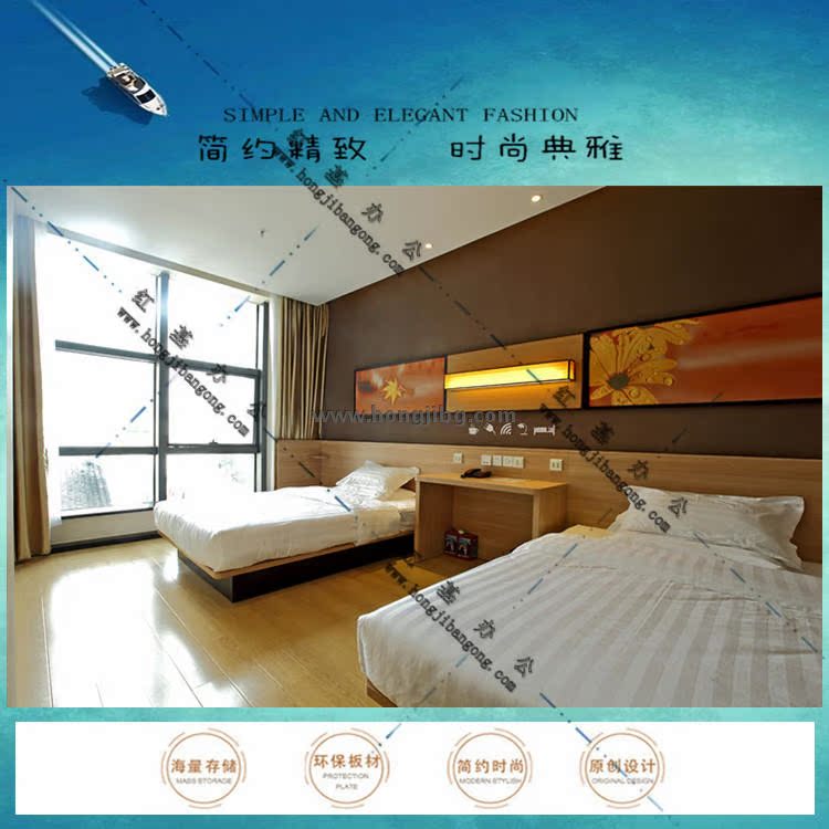 Tô Châu Seven Days Khách sạn Nội thất khách sạn Phòng đơn Phòng tiêu chuẩn Phòng đầu giường Bàn TV Tủ Express Nội thất khách sạn