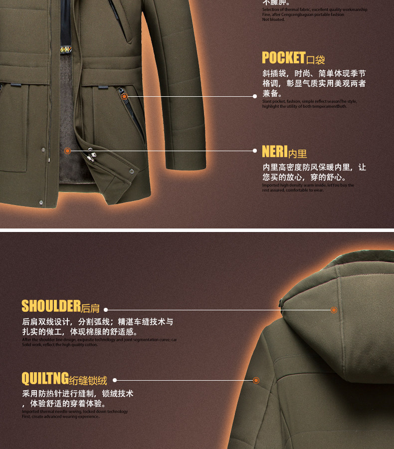 Blouson hiver pour homme en Polyester - Ref 3111894 Image 14