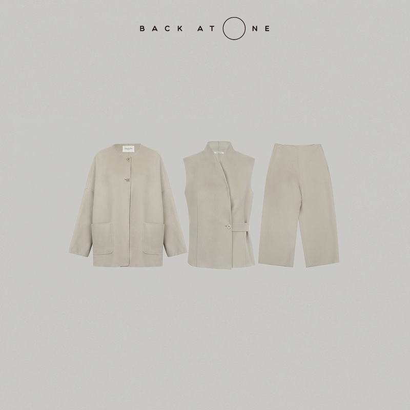 Backatone “Elite Wardrobe Series-High Intelligence Set” Double-Sided Woolen Jacket/Vest/Pants Fashion Set Backatone “Elite Wardrobe Series-High Intelligence Set” Double-Sided Woolen Jacket/Vest/Pants Fashion Set