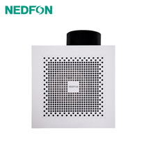 Green island wind ceiling ceiling ceiling exhaust fan home decoration bathroom hotel semi-metal dazzling duct ventilation fan