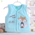Mùa xuân và mùa thu ấm áp cho bé những chiếc áo vest nam và nữ sơ sinh mùa đông cộng với áo vest nhung dày áo phao trẻ em Áo ghi lê