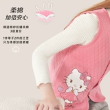 Детский осенний хлопковый зимний базовый жилет, детская одежда