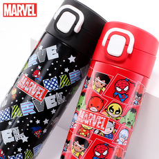 Термос/термочашка 迪士尼儿童保温杯漫威小学生水杯直饮316不锈钢水壶便携杯子防摔