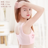 Нижнее белье, утяжка для груди, хлопковая майка топ, дышащий бюстгальтер-топ для школьников и студентов, эффект подтяжки, для средней школы