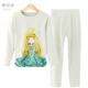 Bé gái 4 Qiuyi Qiuku 5 cotton 6 bộ 7 trẻ em 8 bé gái 9 tuổi Đồ lót mùa thu và đồ ngủ mùa đông đồ lót cho bé gái tuổi dậy thì