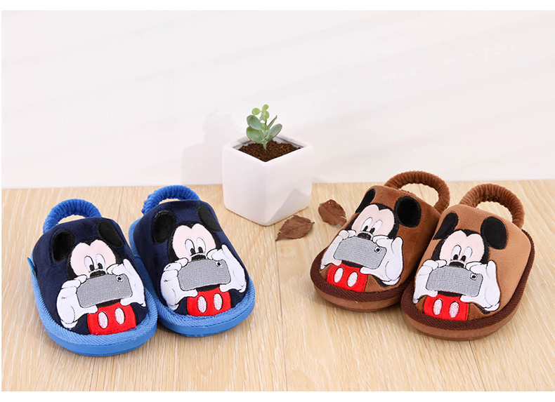 Chaussons enfants en suède DISNEY pour hiver - Ref 986212 Image 13