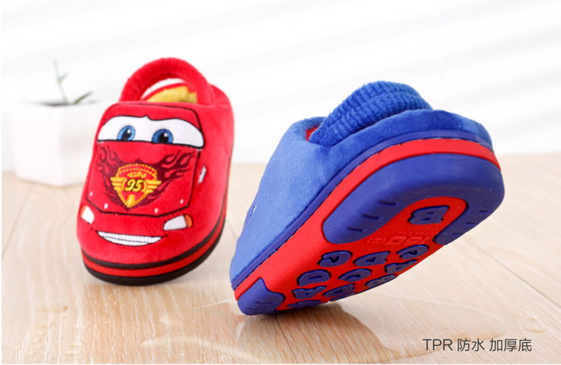 Pantoufles enfants en suède DISNEY pour hiver - Ref 1009388 Image 12