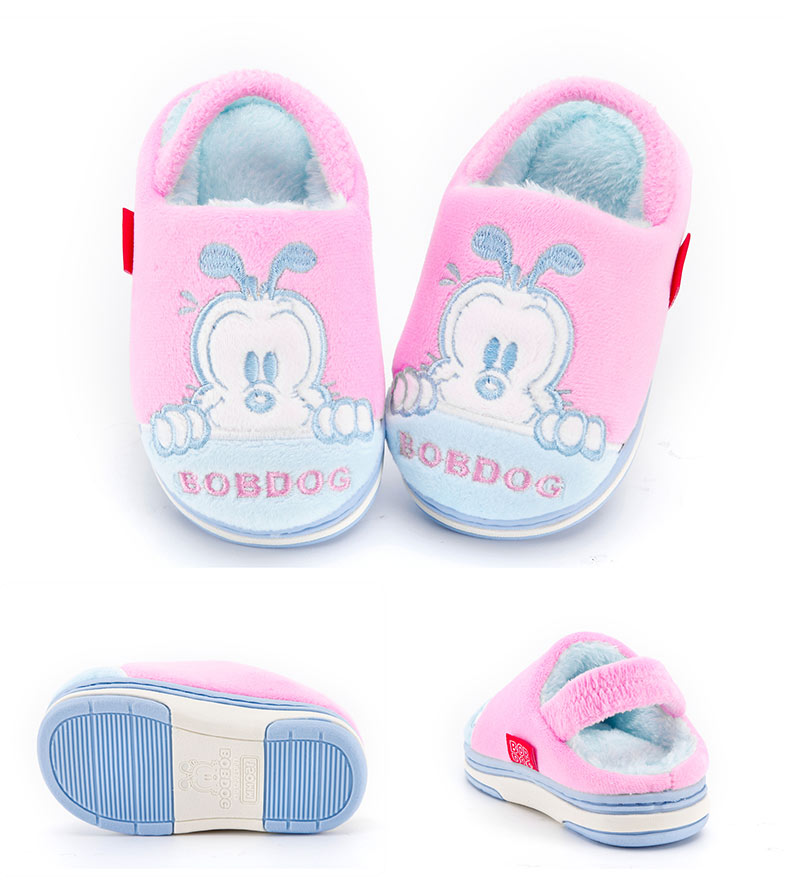 Pantoufles enfants en suède BOBDOG pour hiver - Ref 1015228 Image 17
