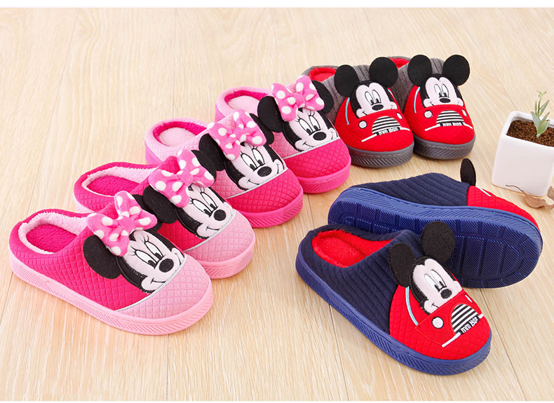 Chaussons enfants en autre DISNEY pour hiver - semelle autre - Ref 1034123 Image 15