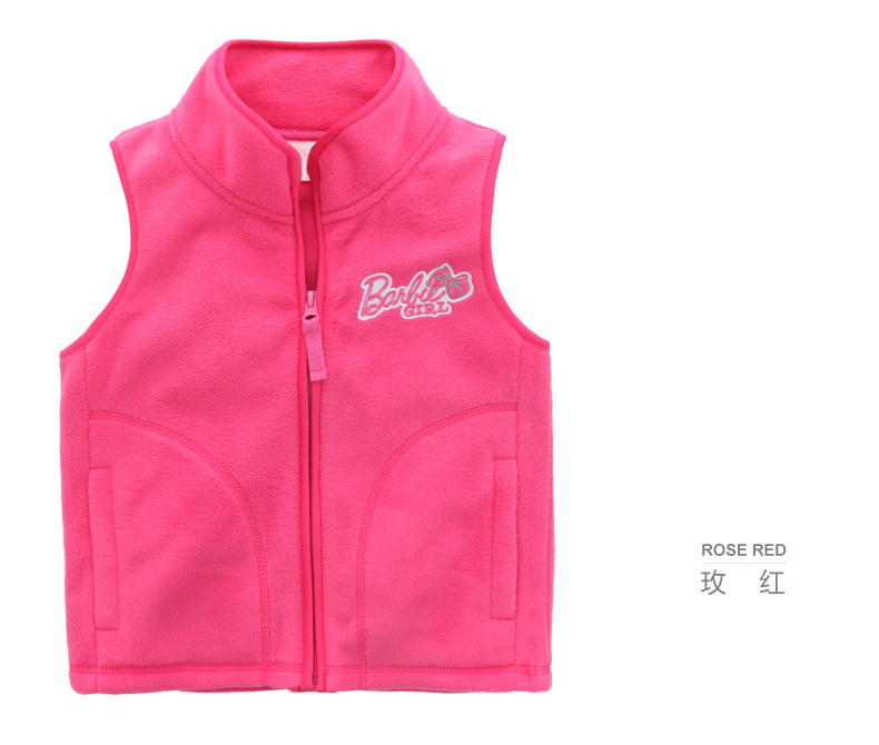 Gilet fille BARBIE en toison - Ref 2071074 Image 17