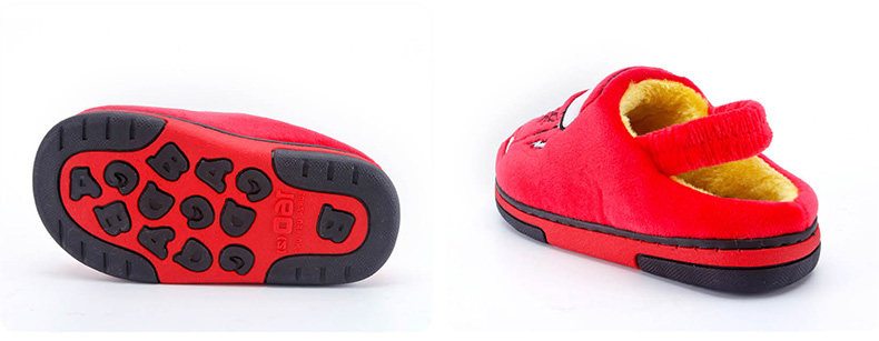 Pantoufles enfants en suède DISNEY pour hiver - semelle autre - Ref 1032632 Image 21