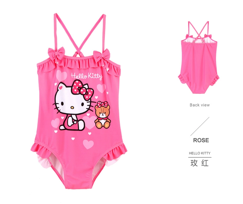 Áo tắm trẻ em trong đứa trẻ lớn Hello Kitty cô gái bé một mảnh áo tắm Hàn Quốc phiên bản của bộ bikini cô gái áo tắm suối nước nóng