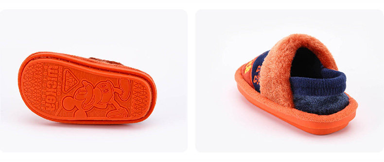 Pantoufles enfants en suède DISNEY pour hiver - semelle autre - Ref 1032591 Image 20