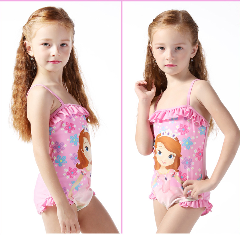 Áo tắm trẻ em Big Boy Disney công chúa bé Xiêm khô nhanh áo tắm Hàn Quốc Bikini cô gái đồ bơi quần lót trẻ em
