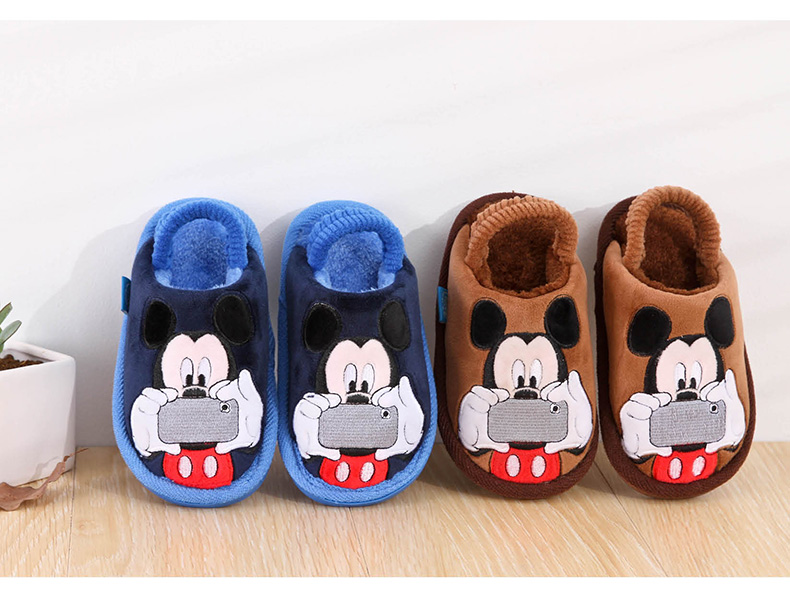 Chaussons enfants en suède DISNEY pour hiver - Ref 986212 Image 17