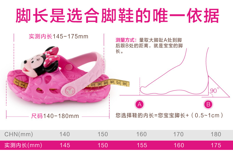 Chaussons enfants en autre DISNEY pour été - semelle plastique - Ref 986237 Image 28