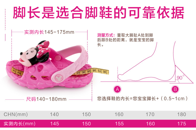 Chaussons enfants en autre DISNEY pour été - semelle plastique - Ref 986237 Image 11