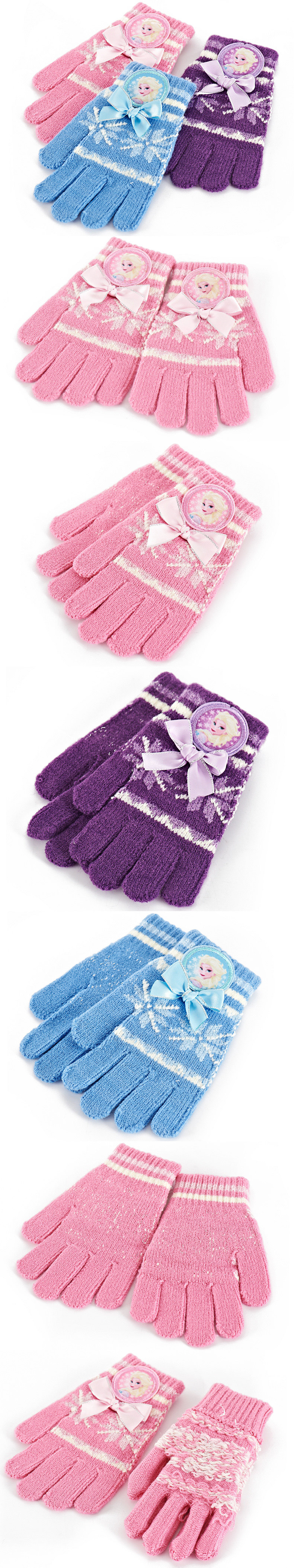 Gants pour fille DISNEY en acrylique - Ref 2149693 Image 9