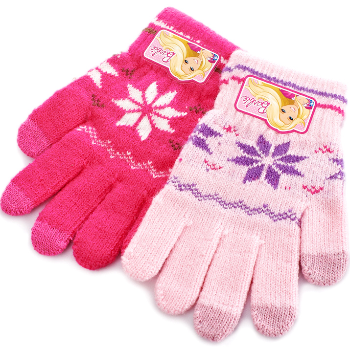 Gants pour fille BARBIE en acrylique - Ref 2149678 Image 13