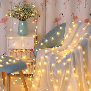 LED小彩灯闪灯串灯满天星少女房间装饰品