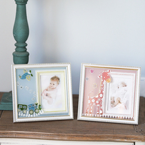 Super Meng 6 inch creative cute foreign trade export giraffe aircraft small train children cartoon stage baby frame