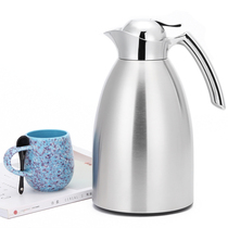 Original Single Stainless Steel Large Capacity Home Glass Liner Hot Kettle Cup Large Insulated Bottle 1 5L Silver Color Insulated Pot