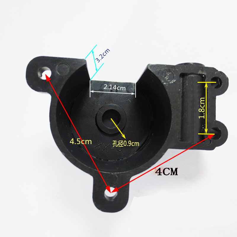 Hoàn toàn tự động máy mạt chược phụ kiện bốn máy bàn mạt chược 03 cam C nắp động cơ bằng nhựa che ô không răng - Các lớp học Mạt chược / Cờ vua / giáo dục bộ cờ vua bằng gỗ cao cấp