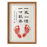 Памятные детские отпечатки рук и ног, защитный амулет для новорожденных для младенца