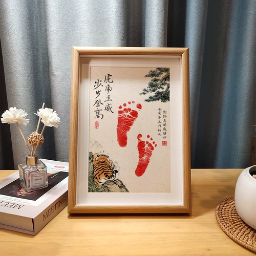 Детские памятные отпечатки рук и ног, защитный амулет, отпечаток рук, чернильная подушечка для новорожденных для младенца