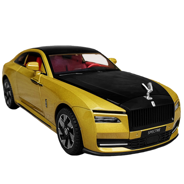 Rolls-Royce ລົດໂລຫະປະສົມ Shining ຮູບແບບ 1:24 simulation car collection hand-made ornaments boy toy car