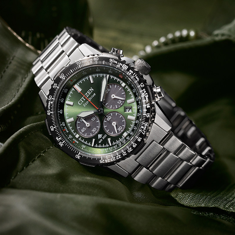 Citizen Eco-Drive Movement Promaster Series Multifunctional Stainless Steel Business Casual Men's Watch Ca4660