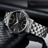 Флагманский магазин West Rail City Light Kinetic Energy, простой водонепроницаемый бизнес -Leisure Steel Student Gift с мужскими часами BM7460