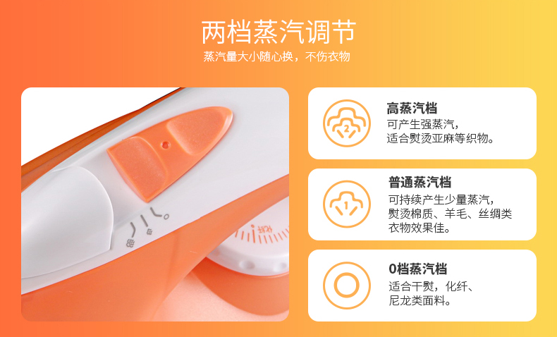 Feike công suất cao sắt cầm tay FI-9308 máy ủi hơi nước hộ gia đình mini điện mini ký túc xá ủi hơi nước