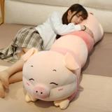 Милая плюшевая подушка, игрушка, успокаивающая тряпичная кукла на день Святого Валентина, свинья, подарок на день рождения