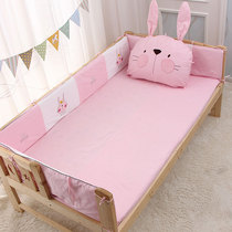 Baby anti-collision bed cotton baby four seasons universal bed cotton strips custom splicing bed bed enclosure removable and washable