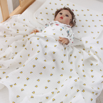 Newborn swaddling towel cloth newborn baby delivery room gauze scarf spring and summer huddled thin scarf baby supplies