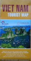 Vietnam Tourist Map (English version) 60 by 80CM Vietnam Map
