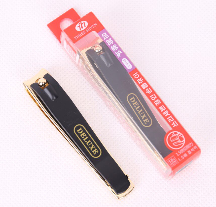South Korea 777 nail clippers N-211GP gold plated large number nail clippers with nail clippers 777 single cut