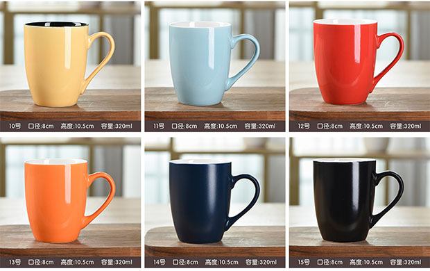 Cốc men cốc gốm sứ Bắc Âu đá cẩm thạch mờ cốc cà phê cốc cốc ăn sáng cốc tùy chỉnh logo bình giữ nhiệt 2 lít