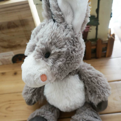 Внешняя торговля фотография маленький осел осел лошадь рынок осел осел милая кукла осел плюшевая игрушка комната праздничный подарок