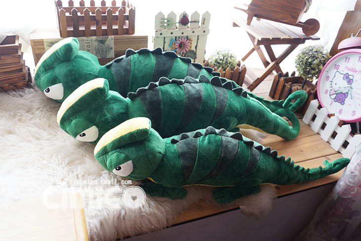 Sago trái cây vua tắc kè hoa tốt cuộc sống tắc kè hoa hoạt hình thằn lằn đồ chơi sang trọng gối ngủ - Đồ chơi mềm gấu bông nhỏ
