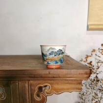 Morning Rain and Twilight High-end pastel landscape Master Cup (Ma Jing)