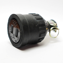 WJ-7215B 15A 125V rubber industrial connector USA 2 pin socket 2 flat hole female seat rubber sleeve